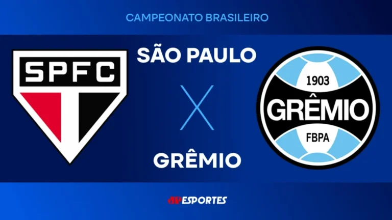 São Paulo x Grêmio: Onde assistir ao vivo à transmissão da Jovem Pan pelo Brasileirão 2026?