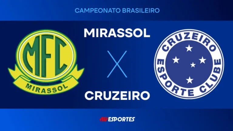 Mirassol x Cruzeiro ao vivo: Jovem Pan transmite jogo do Brasileirão nesta quarta (11)
