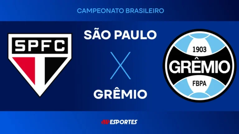 São Paulo x Grêmio: Onde assistir ao vivo, horário e transmissão do jogo pelo Campeonato Brasileiro nesta quarta (11)