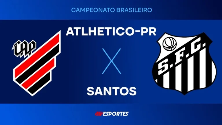 Atlhetico-PR x Santos: Onde Assistir ao Vivo, Horário e Detalhes da Transmissão da Jovem Pan pelo Brasileirão 2026