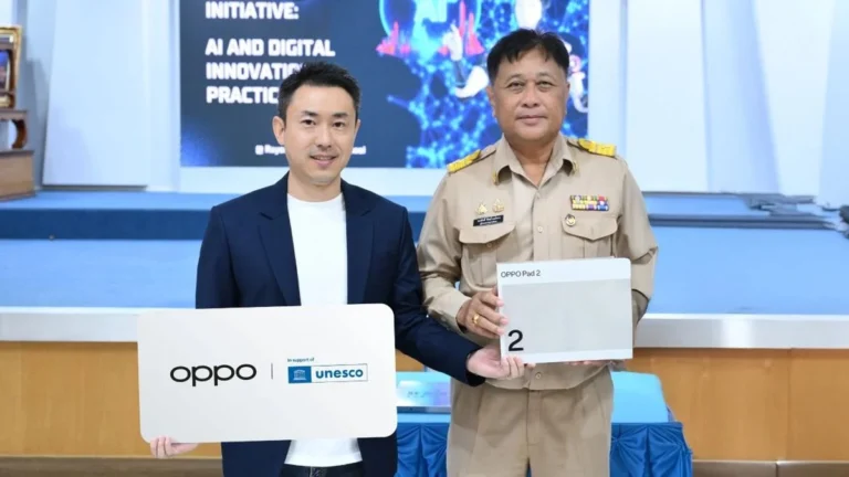 Oppo e UNESCO Impulsionam Educação Digital: 1.000 Tablets Levam Programação e Inclusão a Jovens na Ásia e África