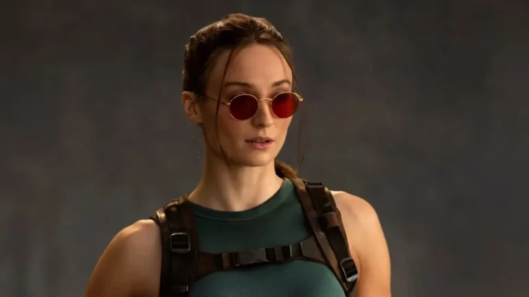 Tomb Raider: Sophie Turner Revela Novo Visual Tático de Lara Croft em Fotos Inéditas do Set da Série Prime Video