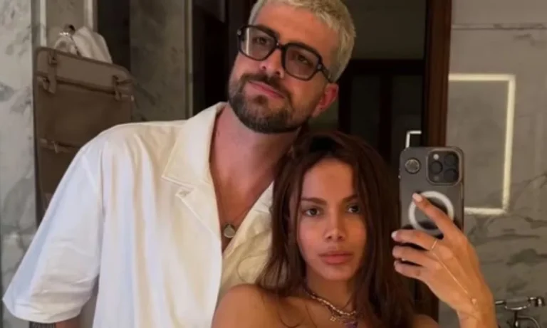 Anitta anuncia fim do namoro com Ian Bortolanza em pleno bloco de Carnaval: ‘Comemorei cedo demais’