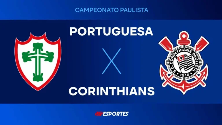 Portuguesa x Corinthians ao Vivo: Jovem Pan Detalha Transmissão Exclusiva das Quartas de Final do Paulistão com Fausto Favara e Vampeta
