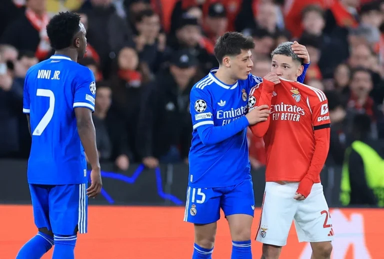 Acusado de Racismo contra Vini Jr., Gianluca Prestianni, do Benfica, é Suspenso Provisoriamente pela UEFA na Champions League