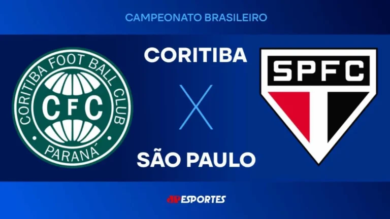 Coritiba x São Paulo: Jovem Pan transmite ao vivo o duelo pelo Campeonato Brasileiro; confira onde assistir