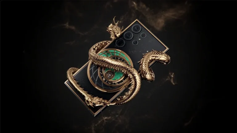 Exclusividade Dourada: 3 Celulares Samsung Banhados a Ouro e Diamantes que Custam o Preço de um Carro