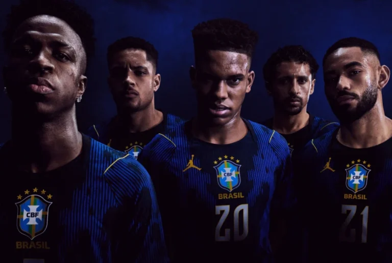 CBF divulga a camisa azul da Seleção Brasileira com logo de Michael Jordan – Jovem Pan