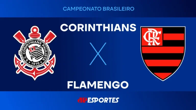 Corinthians x Flamengo: Jovem Pan Transmite Clássico do Brasileirão ao Vivo com Narração de José Manoel de Barros e Análise de Vampeta