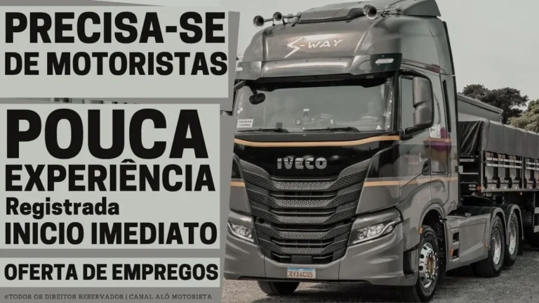 San Martino Transportes Abre Nova Vaga para Motorista Carreteiro com CNH E: Oportunidade no Setor de Cargas