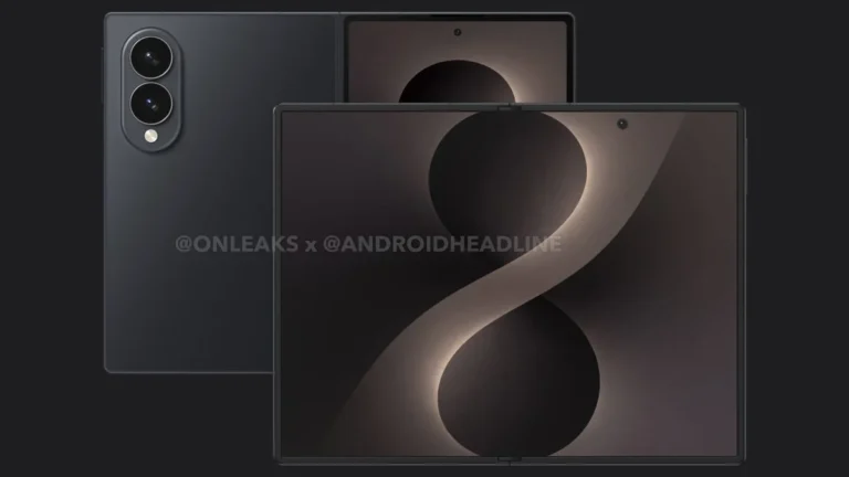 Vazamento revela Galaxy Z Fold 8 Wide: A ‘arma secreta’ da Samsung para desafiar o iPhone Fold com tela mais larga e design inovador