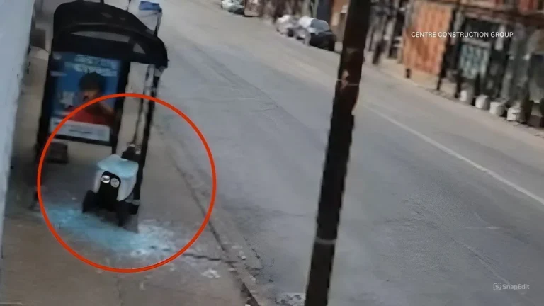 Vídeo Viral: Robô de Entrega com Inteligência Artificial ‘Vandaliza’ Ponto de Ônibus em Chicago e Surpreende Moradores