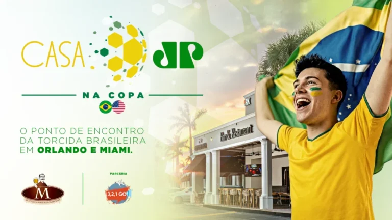 Jovem Pan Anuncia ‘Casa JP’ nos EUA para a Copa do Mundo FIFA 2026: Hub de Conteúdo e Entretenimento para a Torcida Brasileira em Orlando e Miami