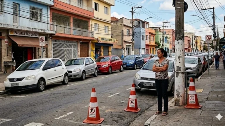 Posso reservar vaga na rua em frente de casa? Veja o que diz a lei e evite multas do Código de Trânsito Brasileiro