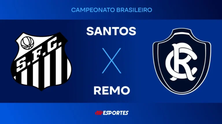 Santos x Remo: Onde assistir ao vivo o duelo da 9ª rodada do Campeonato Brasileiro pela Jovem Pan no YouTube