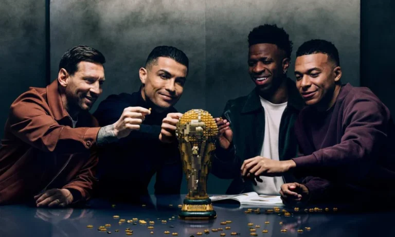 Lego Lança ‘LEGO Editions’ com Ídolos do Futebol: Messi, CR7, Mbappé e Vini Jr. Ganham Kits Detalhados Antes da Copa de 2026