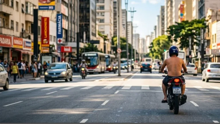 Pilotar Moto Sem Camisa Dá Multa no Brasil? Entenda o Que o Código de Trânsito Brasileiro Diz Sobre o Vestuário de Proteção