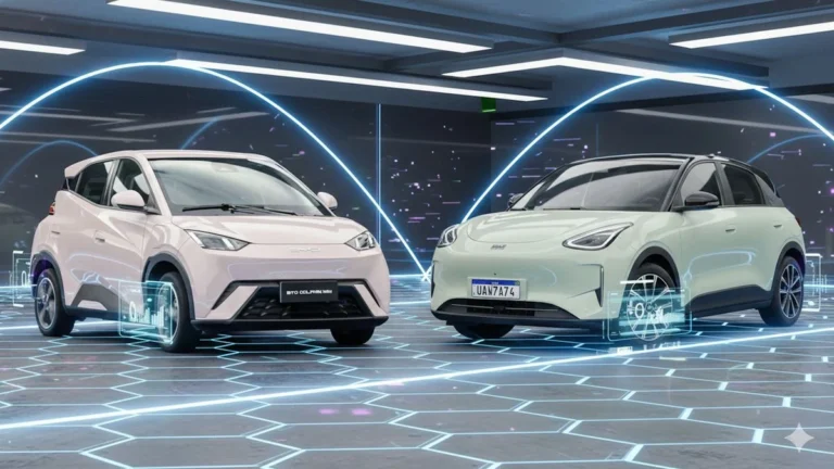 BYD Consolida Domínio Absoluto no Brasil: Dolphin Mini Lidera Vendas de Elétricos e Geely Reage com Força em Março de 2026