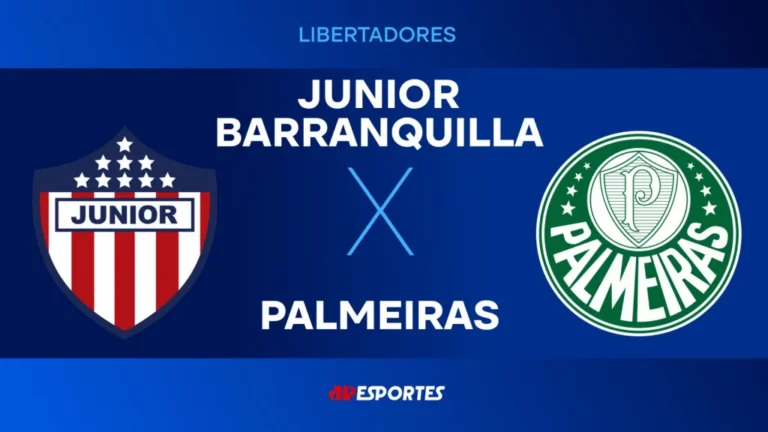 Palmeiras Estreia na Libertadores 2026 Contra Junior Barranquilla: Jovem Pan Transmite ao Vivo Nesta Quarta-feira (8)
