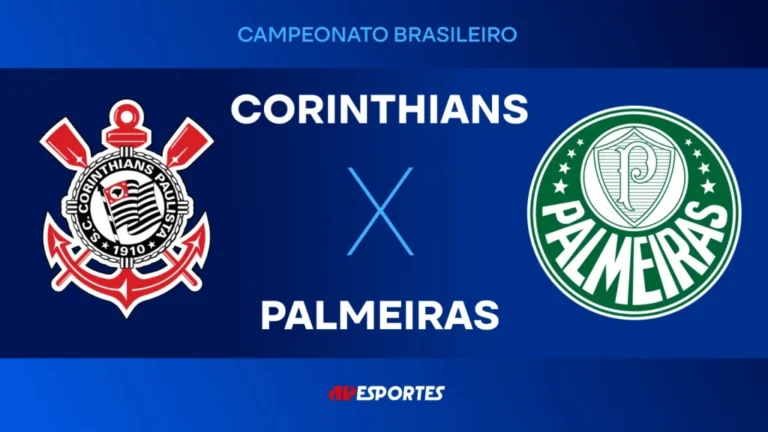 Corinthians x Palmeiras: Jovem Pan Transmite o Clássico do Brasileirão Ao Vivo com Narração de Nilson Cesar e Comentários de Vampeta no YouTube