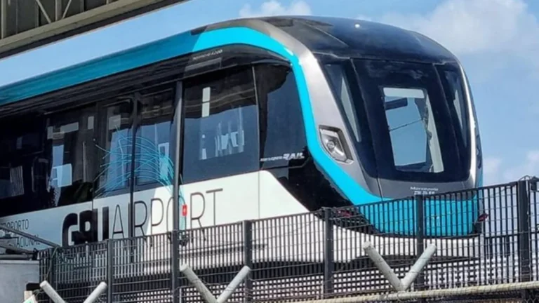 Chegar ao Aeroporto de Guarulhos Fica Mais Rápido: Aeromóvel Duplica Frota e Acelera Conexão com Linha-13 Jade da CPTM