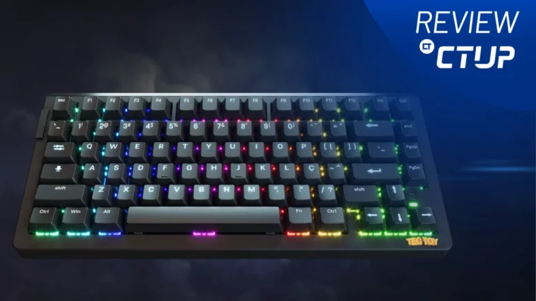 Review Tectoy ZN175 Pro: O Teclado Mecânico Gamer ABNT2 Premium com Switches Clicky e Construção Robusta que Justifica o Preço?