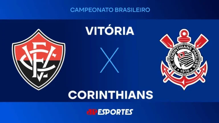 Vitória x Corinthians ao vivo: Assista à transmissão decisiva da Jovem Pan pelo Campeonato Brasileiro