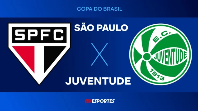 Copa do Brasil: São Paulo x Juventude ao vivo – Onde assistir à transmissão da Jovem Pan no YouTube com Fausto Favara e Bruno Prado