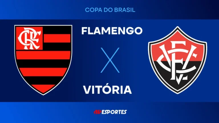 Copa do Brasil: Flamengo x Vitória ao vivo na Jovem Pan – Saiba como acompanhar a transmissão pelo YouTube