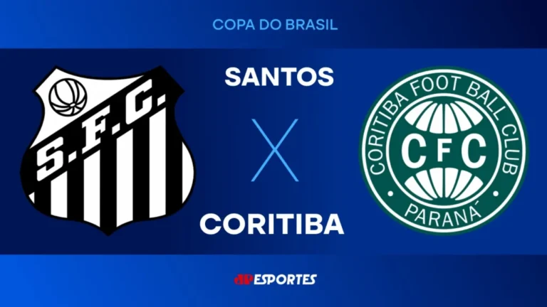 Copa do Brasil: Santos x Coritiba ao vivo; Jovem Pan transmite jogo decisivo no YouTube com Fausto Favara e Felippe Facincani