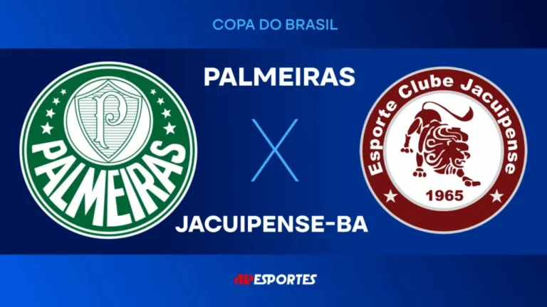 Palmeiras x Jacuipense: Jovem Pan transmite jogo da Copa do Brasil ao vivo nesta quinta-feira (23)