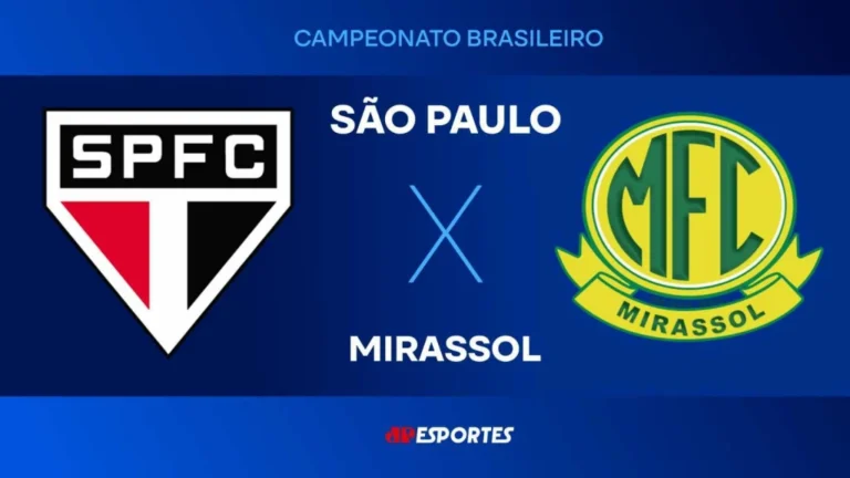 Jovem Pan transmite São Paulo x Mirassol ao vivo pelo Brasileirão: Saiba como assistir com José Manoel de Barros e Bruno Prado