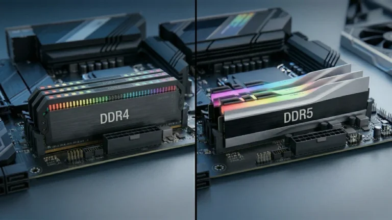 DDR4 ou DDR5: O guia completo para escolher a memória RAM ideal em 2026 e evitar gastos desnecessários na montagem do seu PC