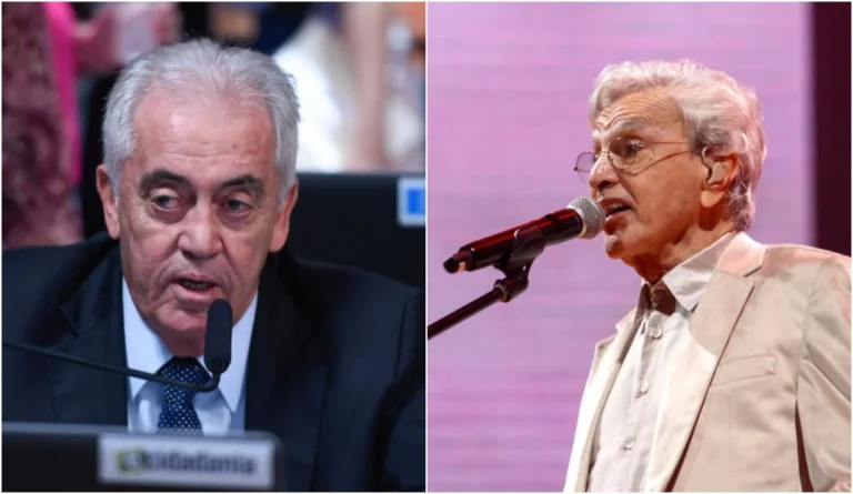 Otto Alencar defende Caetano Veloso em sabatina e cantor agradece: ‘Tenho horror a armas!’