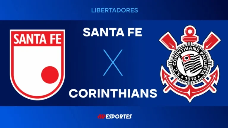 Santa Fé x Corinthians na Libertadores: Assista ao Vivo à Transmissão Exclusiva da Jovem Pan com Nilson César e Vampeta