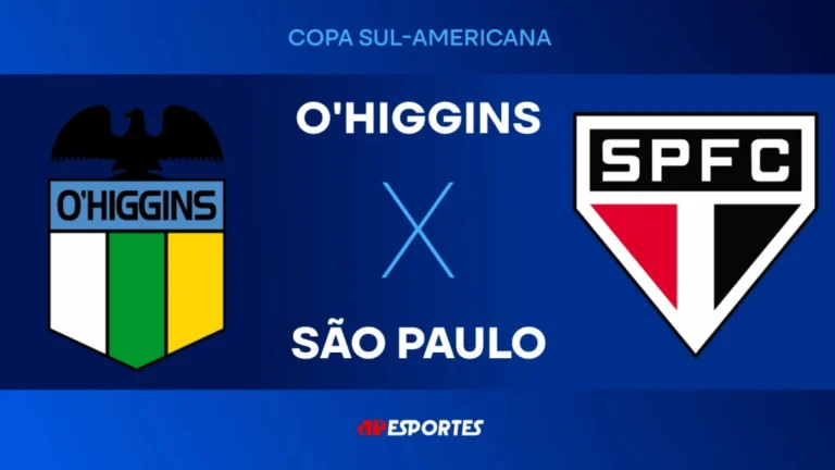 Onde Assistir O’Higgins x São Paulo ao Vivo pela Sul-Americana? Jovem Pan Transmite Jogo Decisivo Nesta Quinta-feira
