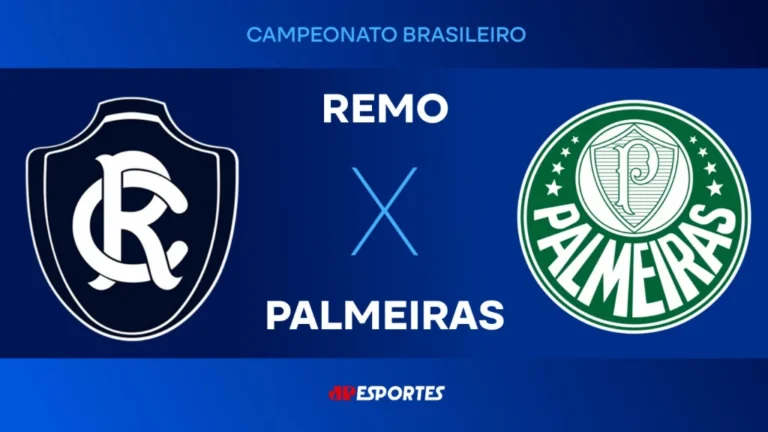 Remo x Palmeiras: Jovem Pan transmite AO VIVO o duelo decisivo pelo Brasileirão 2026; Palmeiras defende a liderança em Belém