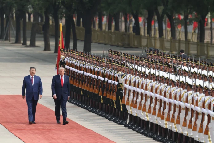 Xi Jinping Recebe Donald Trump em Pequim para Diálogo Crucial sobre Relações EUA-China em Meio a Tensões Comerciais e Geopolíticas