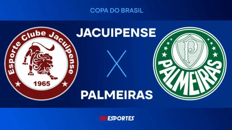 Jacuipense x Palmeiras na Copa do Brasil: Onde Assistir ao Vivo a Transmissão da Jovem Pan Nesta Quarta-feira (13)
