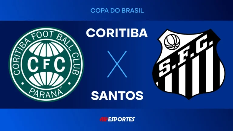 Coritiba x Santos: Onde assistir ao vivo, horário e transmissão da decisão pela Copa do Brasil no Couto Pereira