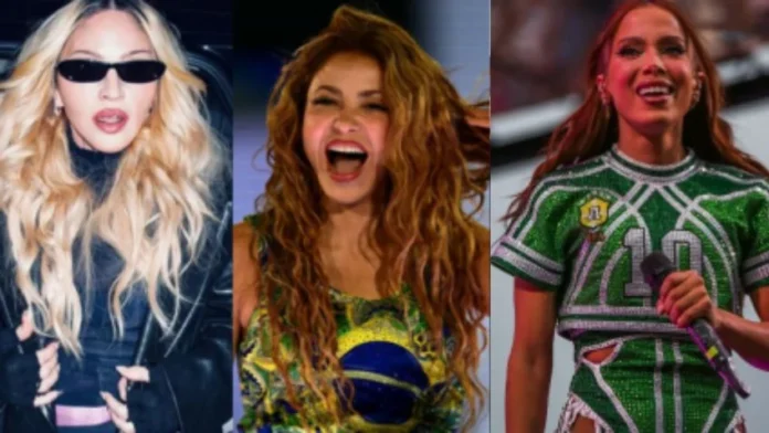 Shakira, Madonna, Anitta e BTS: Saiba Quais Astros Vão Agitar a Copa do Mundo com Shows Históricos
