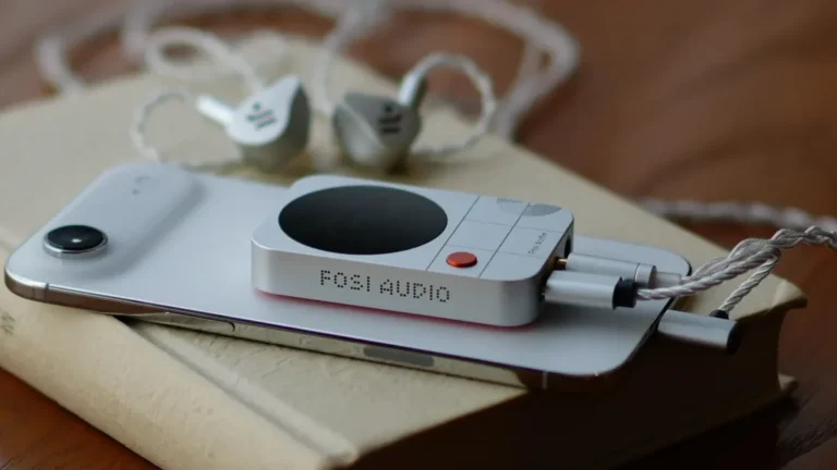 iPhone Ganha Amplificador Magnético com DAC e Tela: Fosi Audio Lança MD3 MagDac para Áudio Hi-Fi de Fones com Fio