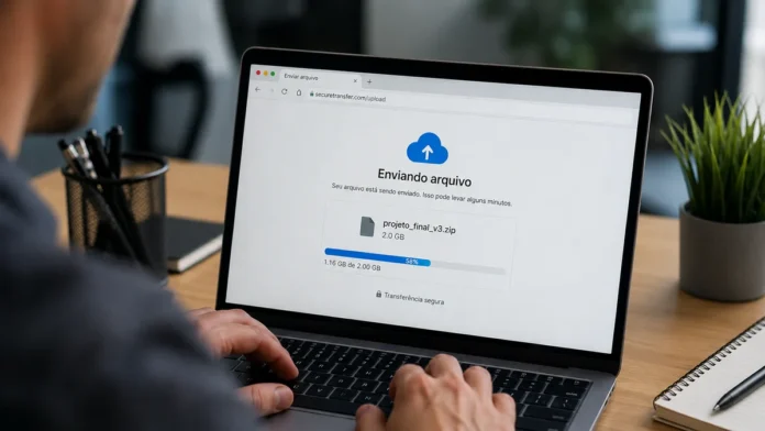 Adeus, limite do e-mail: Descubra os 6 melhores serviços gratuitos para enviar arquivos grandes e pesados pela internet em 2026