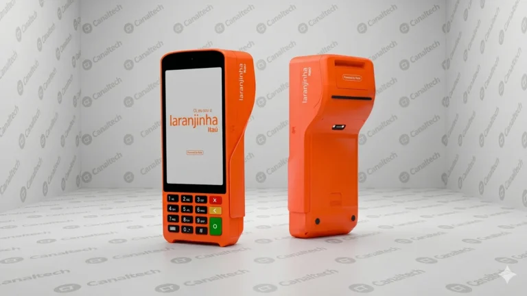 Itaú Lança Laranjinha+: Conheça a 1ª Maquininha do Brasil com Cobrança por Comando de Voz e Inteligência Artificial