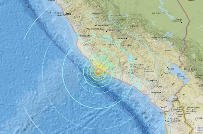 Terremoto de Magnitude 6,1 Atinge Costa Sul do Peru, Sem Vítimas Registradas