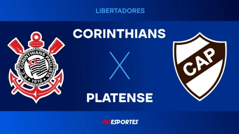 Corinthians x Platense ao Vivo: Assista à Transmissão Gratuita da Jovem Pan Pela Copa Libertadores