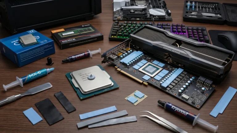 Resfriamento do PC: Pasta Térmica ou Thermal Pad? Descubra a Melhor Solução para CPUs e GPUs, Especialmente em Climas Quentes