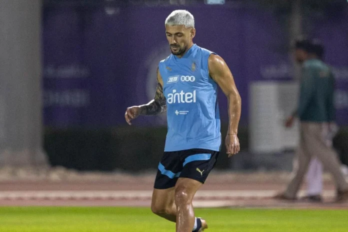 Arrascaeta vira dúvida crucial para a Copa do Mundo após lesão na panturrilha e acende alerta no Uruguai e Flamengo