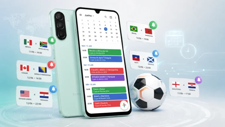 Copa do Mundo 2026: Guia completo para adicionar os jogos no Google Agenda e não perder nenhuma partida do Mundial