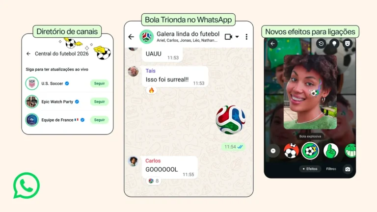 WhatsApp Revoluciona Experiência da Copa do Mundo 2026 com Placares em Tempo Real, Notícias e Inteligência Artificial